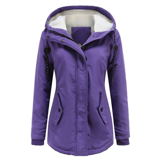 LAMB WOOL PADDED JACKET WOMEN'S PADDED JACKET