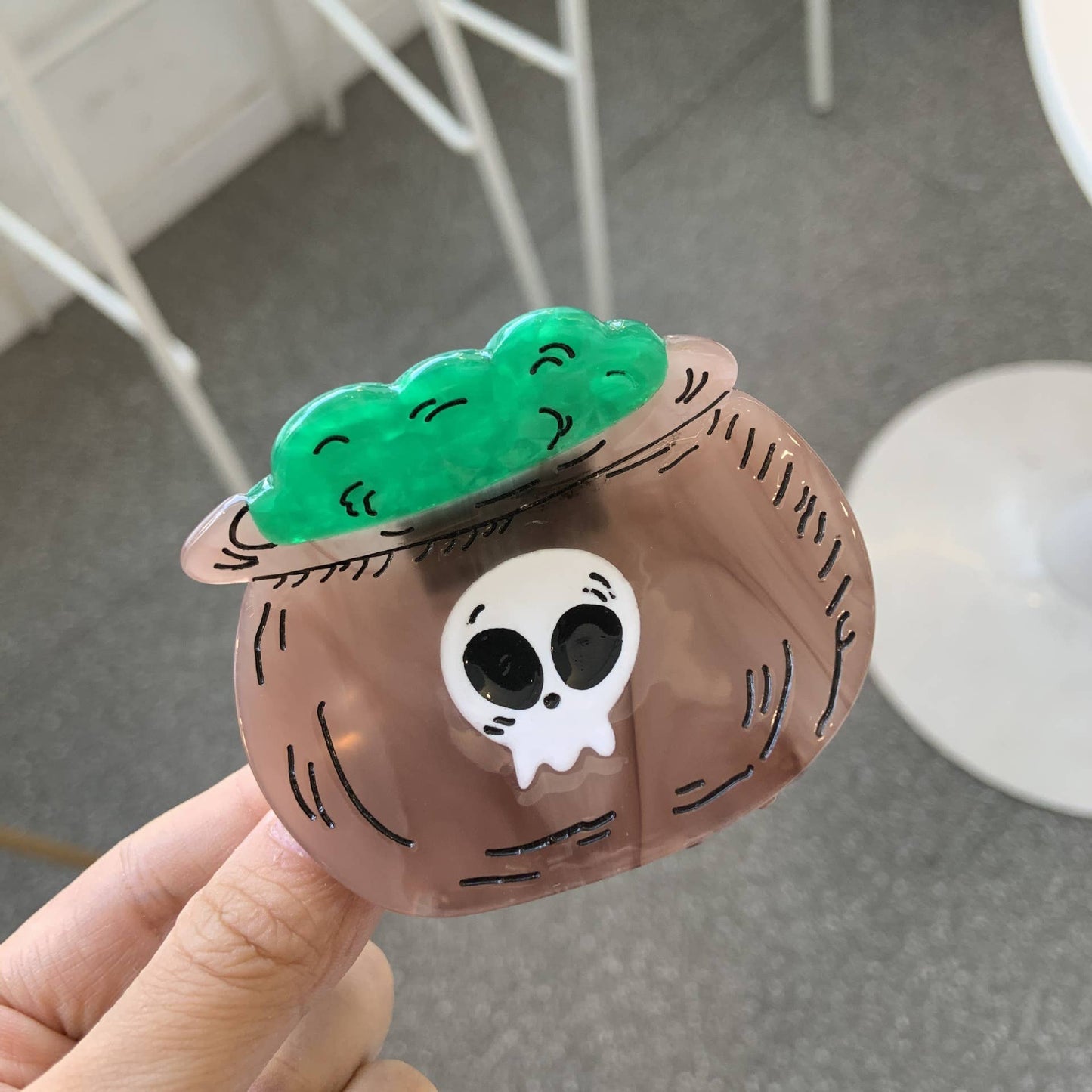 HALLOWEEN WITCH SERIES ACETATE HAIR HAIR CLAW CLIP