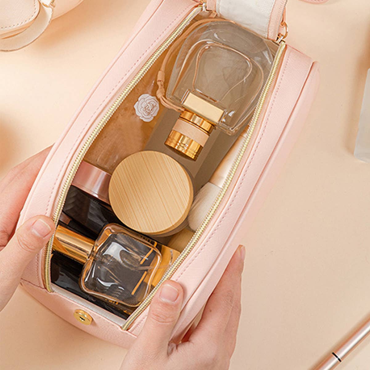 WOMEN PORTABLE TRAVEL SWEET WASHING STORAGE BAG_CWAB0582