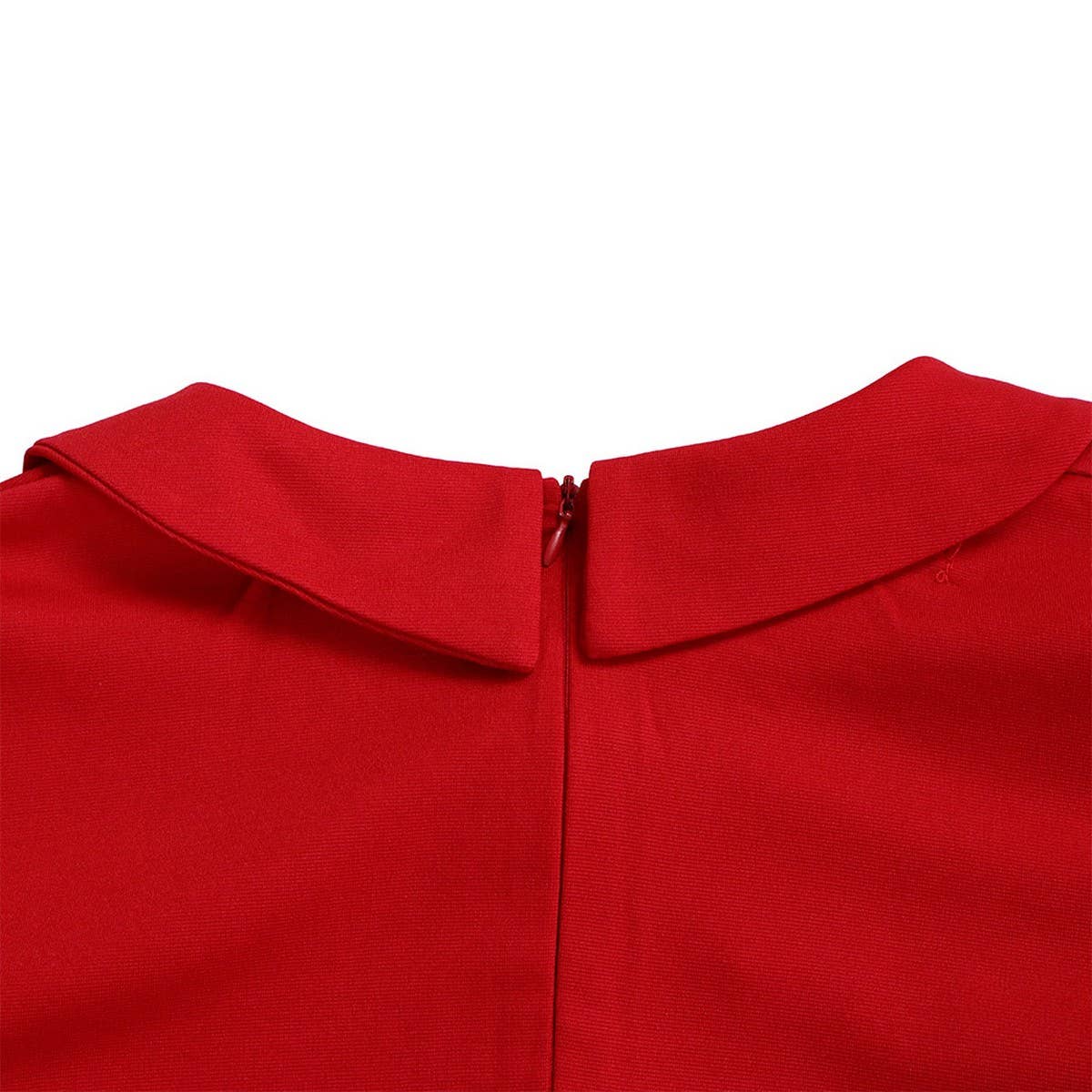 MESH AND PLEATED COMMUTER PLUS SIZE DRESS