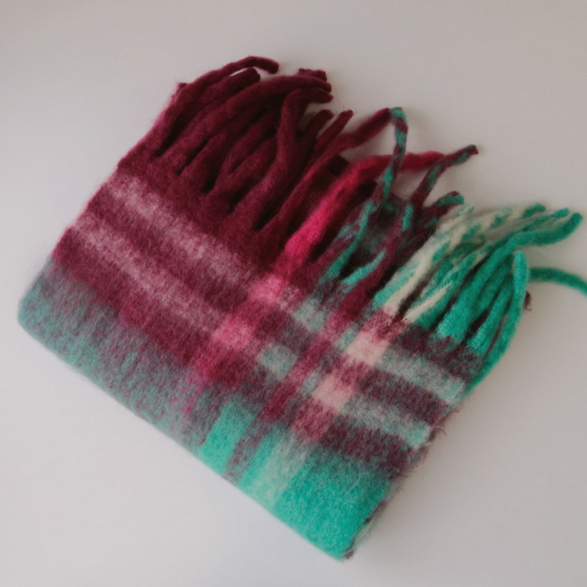 Thick Brushed AC Scarf ? Sweet Winter Wrap