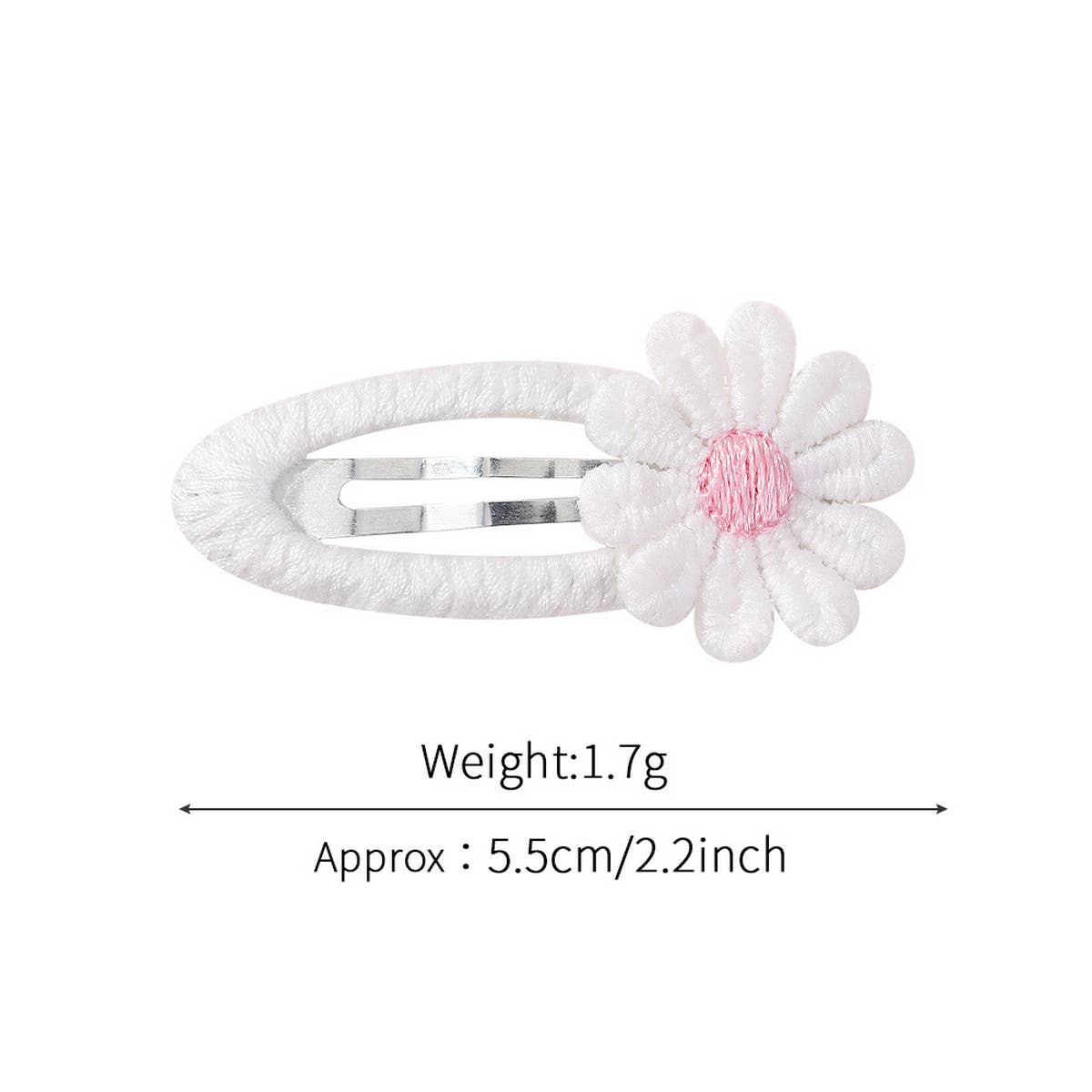 FRESH DAISY HANDMADE HAIR CLIP