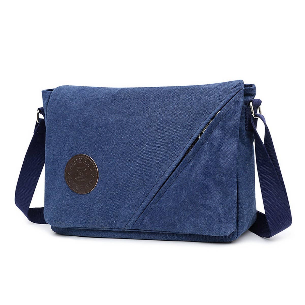 VINTAGE BACK-TO-SCHOOL CANVAS SATCHEL_CWAB2215