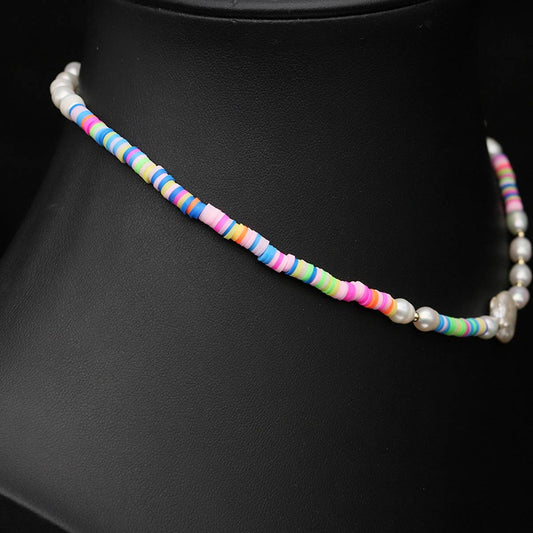 WOMEN'S NATURAL FRESHWATER PEARL NECKLACE