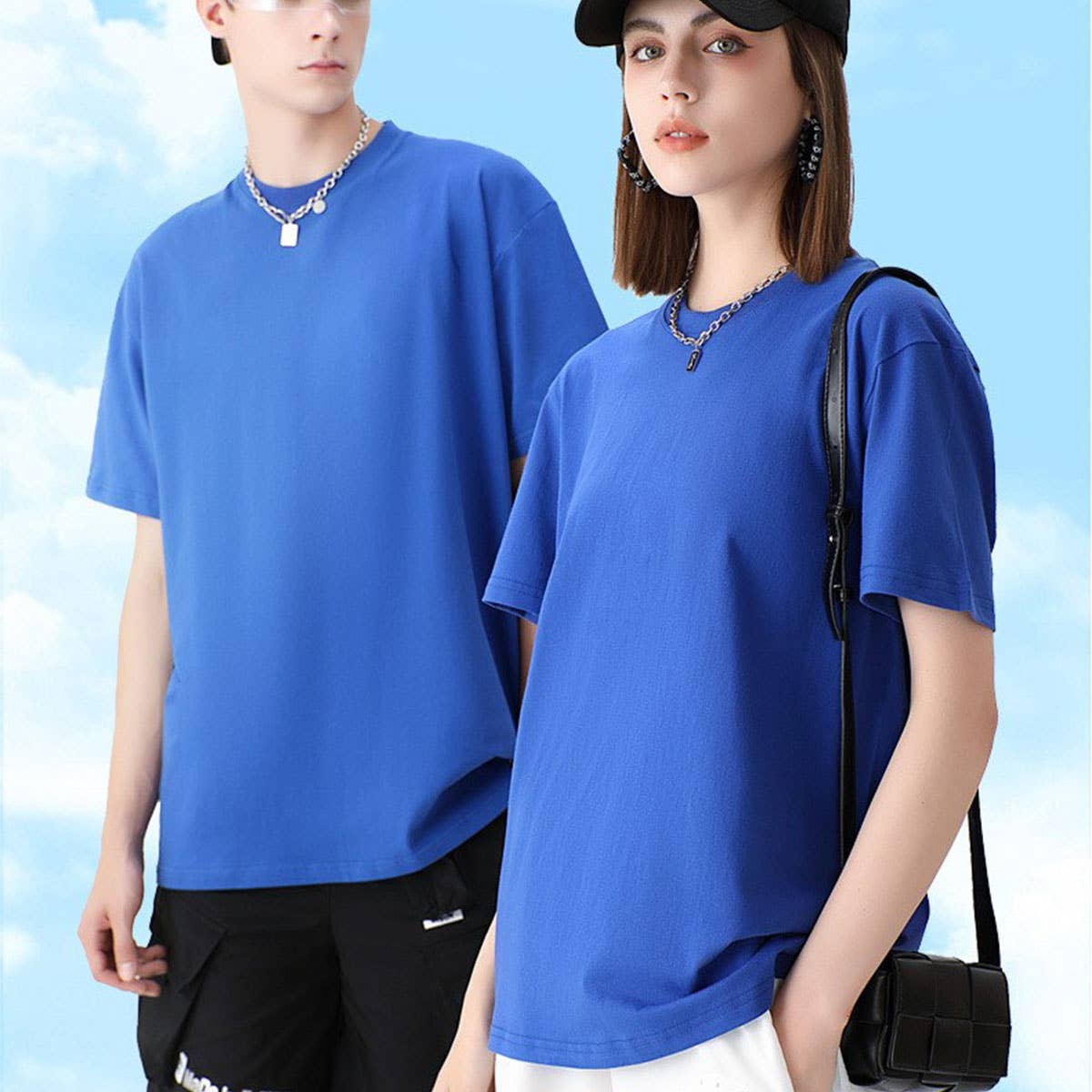 230g Heavyweight Combed Cotton T-Shirt ??Blank & Oversized