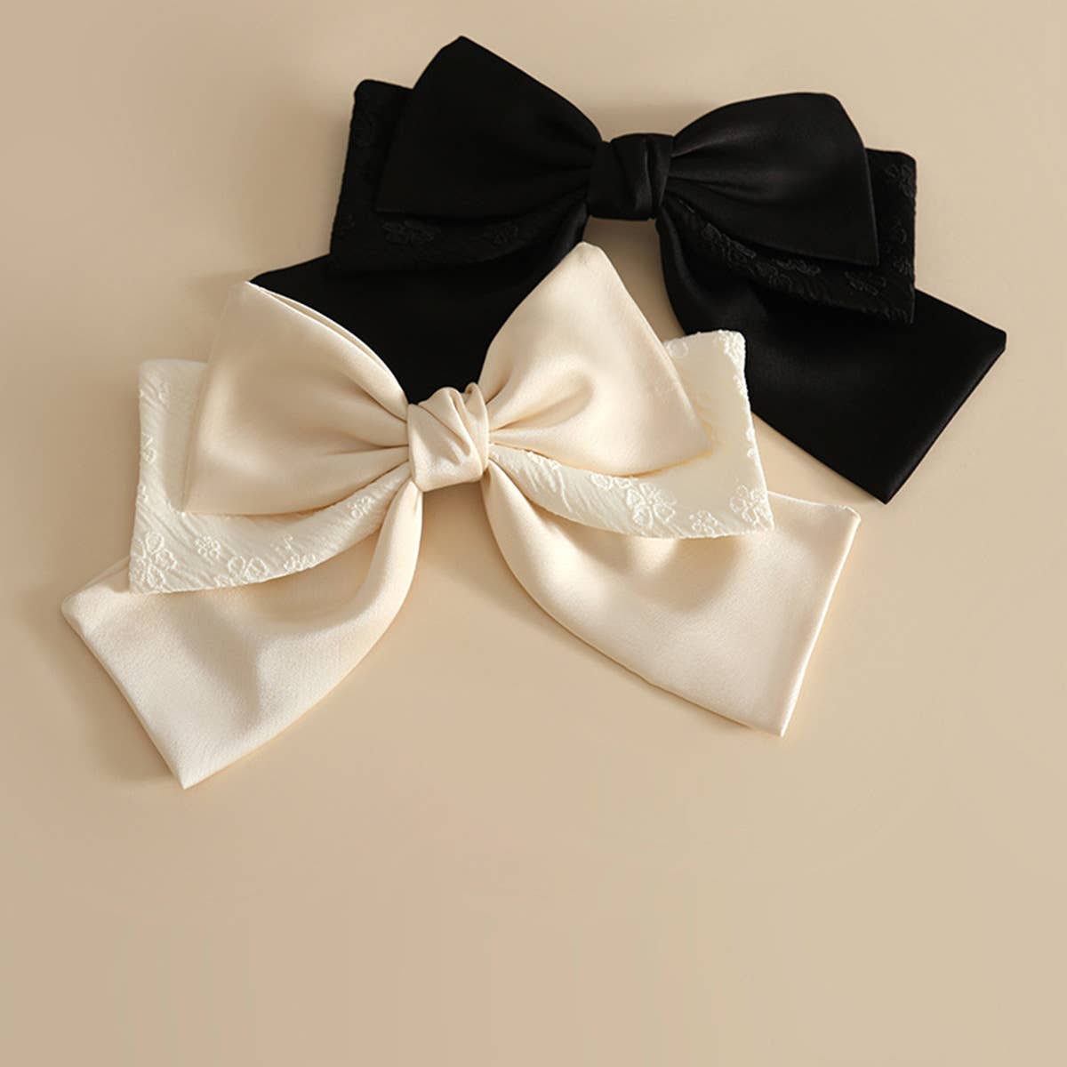 SIMPLE AND HIGH-END BIG BOW HAIRPIN