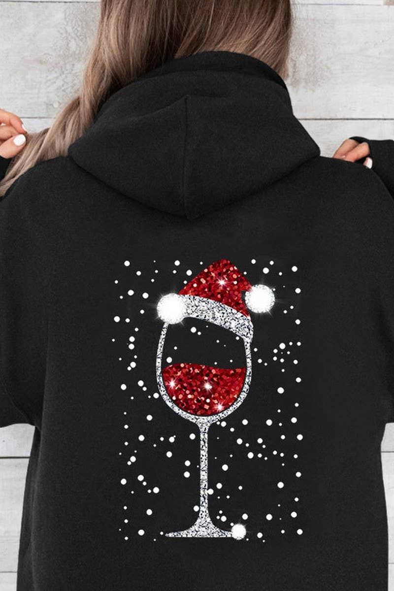 CWOHOL0946_LONG SLEEVE CHRISTMAS HOODED CASUAL SWEATSHIRT
