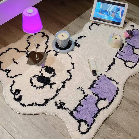 Cute Animal Rug, Cozy Cat-Lover Floor Mat