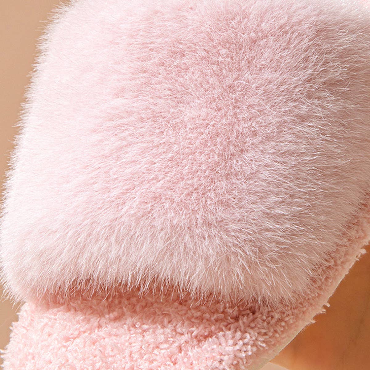 HOME AUTUMN AND WINTER OPEN COTTON SLIPPERS