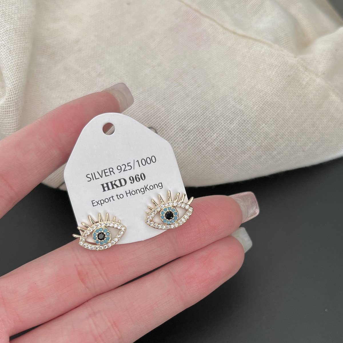 TRENDY AND PERSONALIZED EYE STUDS AND EARRINGS