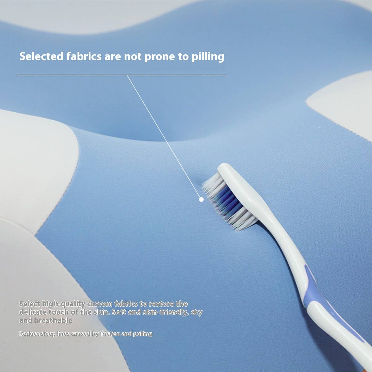 A-Grade Memory Foam Neck Pillow, High Loft Support_CWMM8084