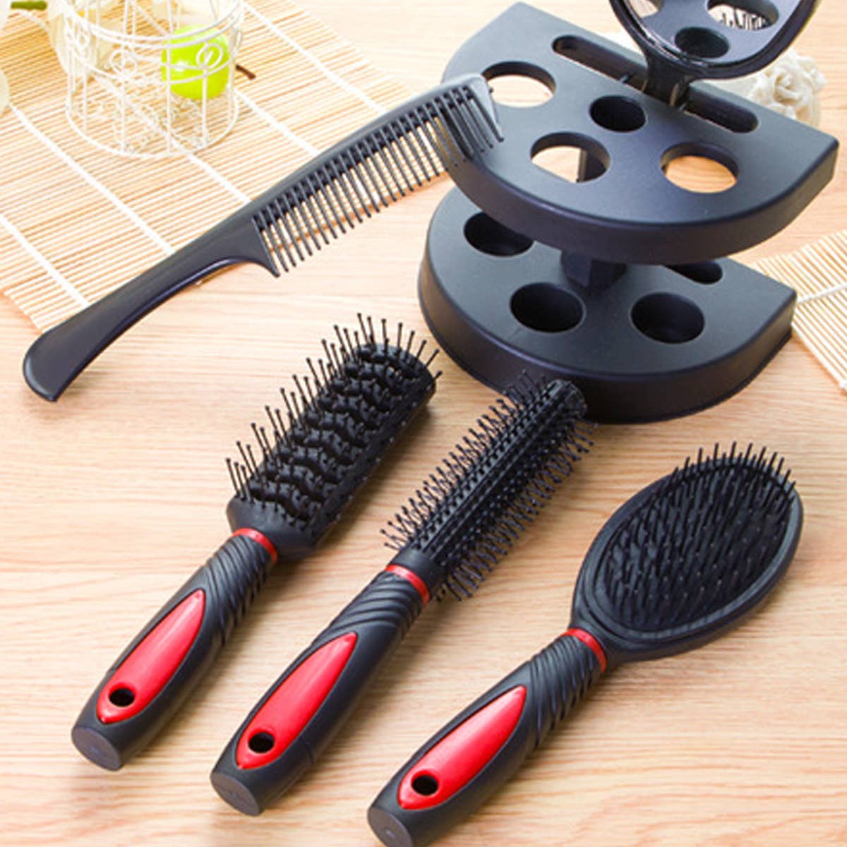 BARBER MIRROR COMB 5-PIECE SET_CWMM0902