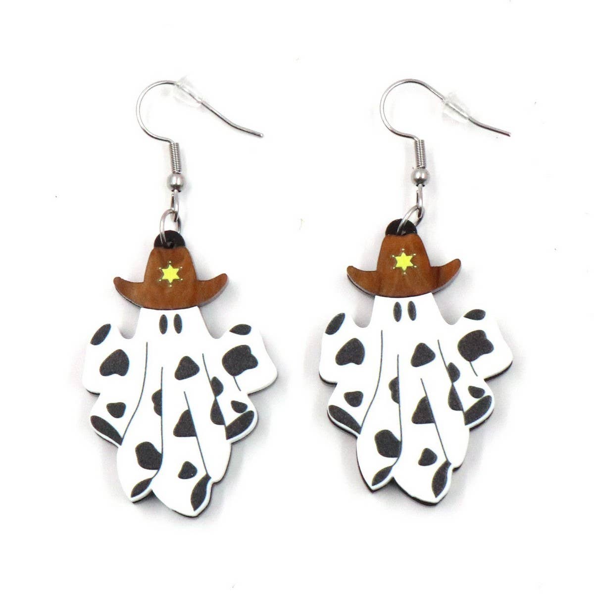 NEW HALLOWEEN VINTAGE ACRYLIC EARRINGS