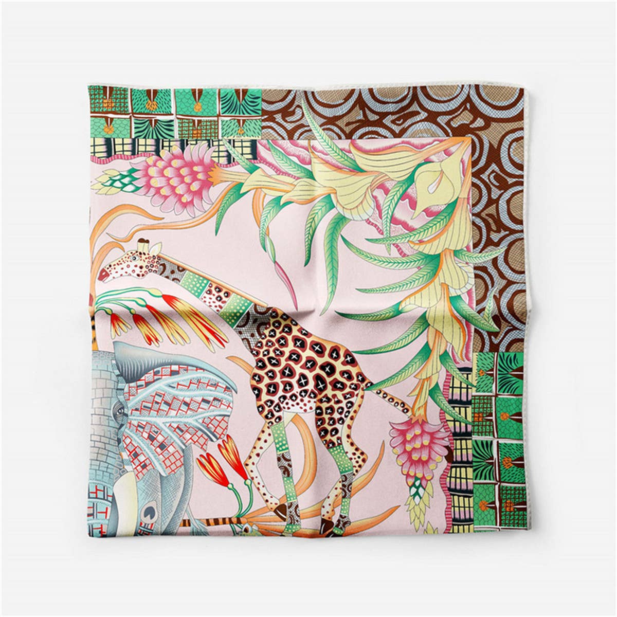 Silky Animal Print Scarf ? Mother's Day Gift