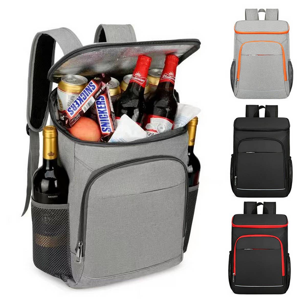 Insulated Cooler Backpack for Outdoor Picnic_CWAB5408
