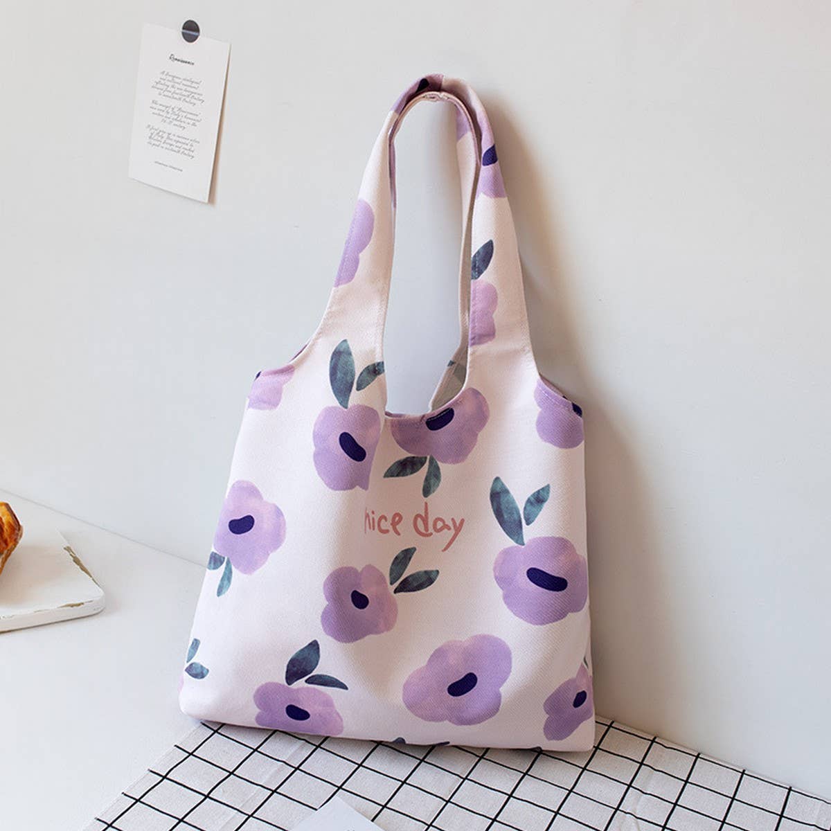 Original Printed Canvas Tote Bag for Women_CWAB5631
