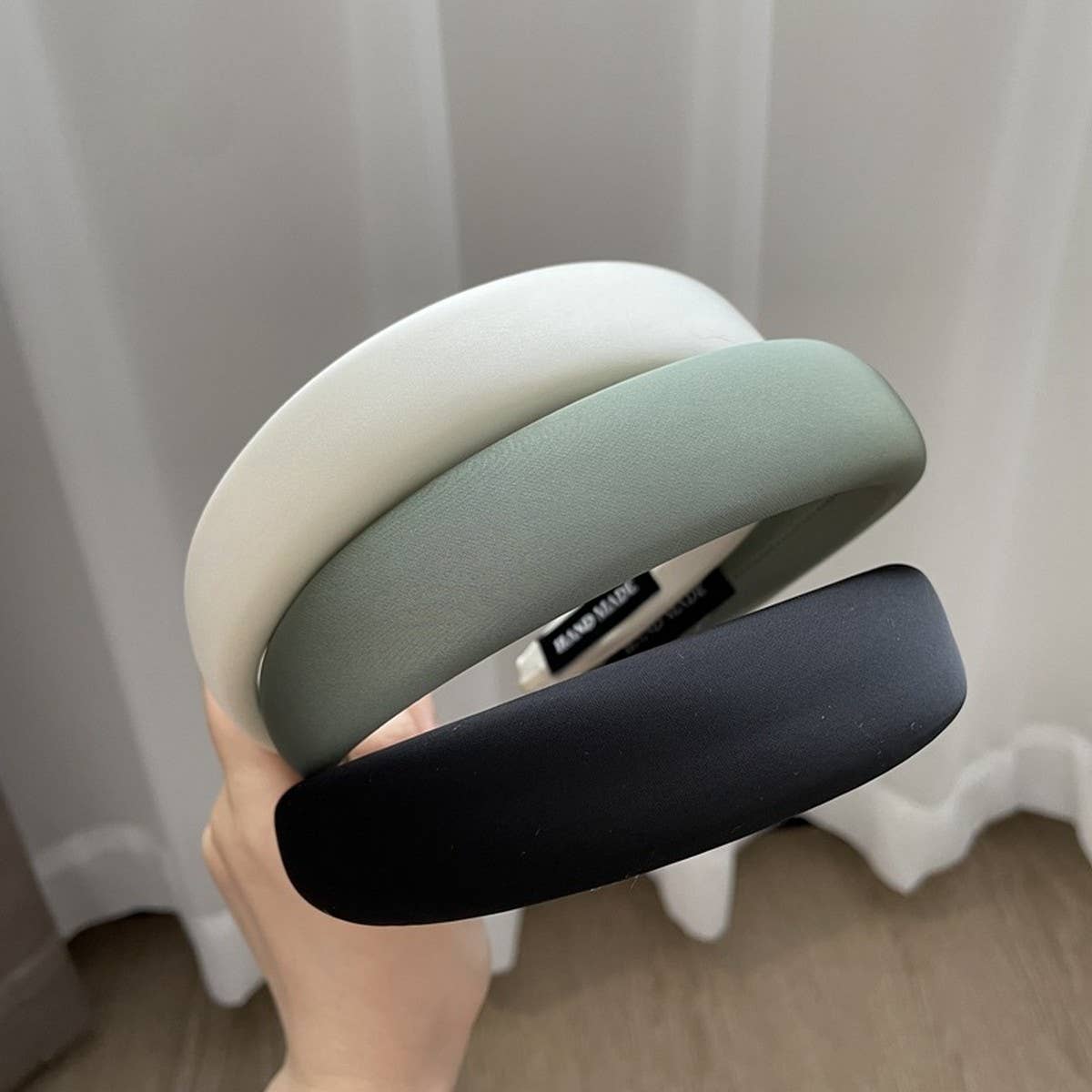 RETRO HIGH-END PURE COLOR SIMPLE HEADBAND_CWAHA2851