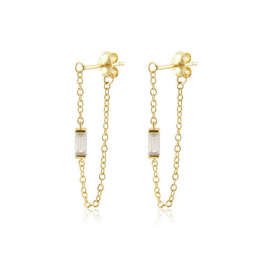 VERSATILE CHAIN TASSEL EARRINGS