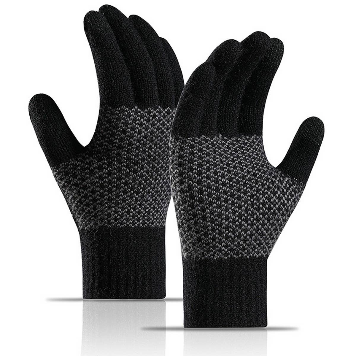 MEN'S THICKENED WINDPROOF TOUCH SCREEN GLOVES