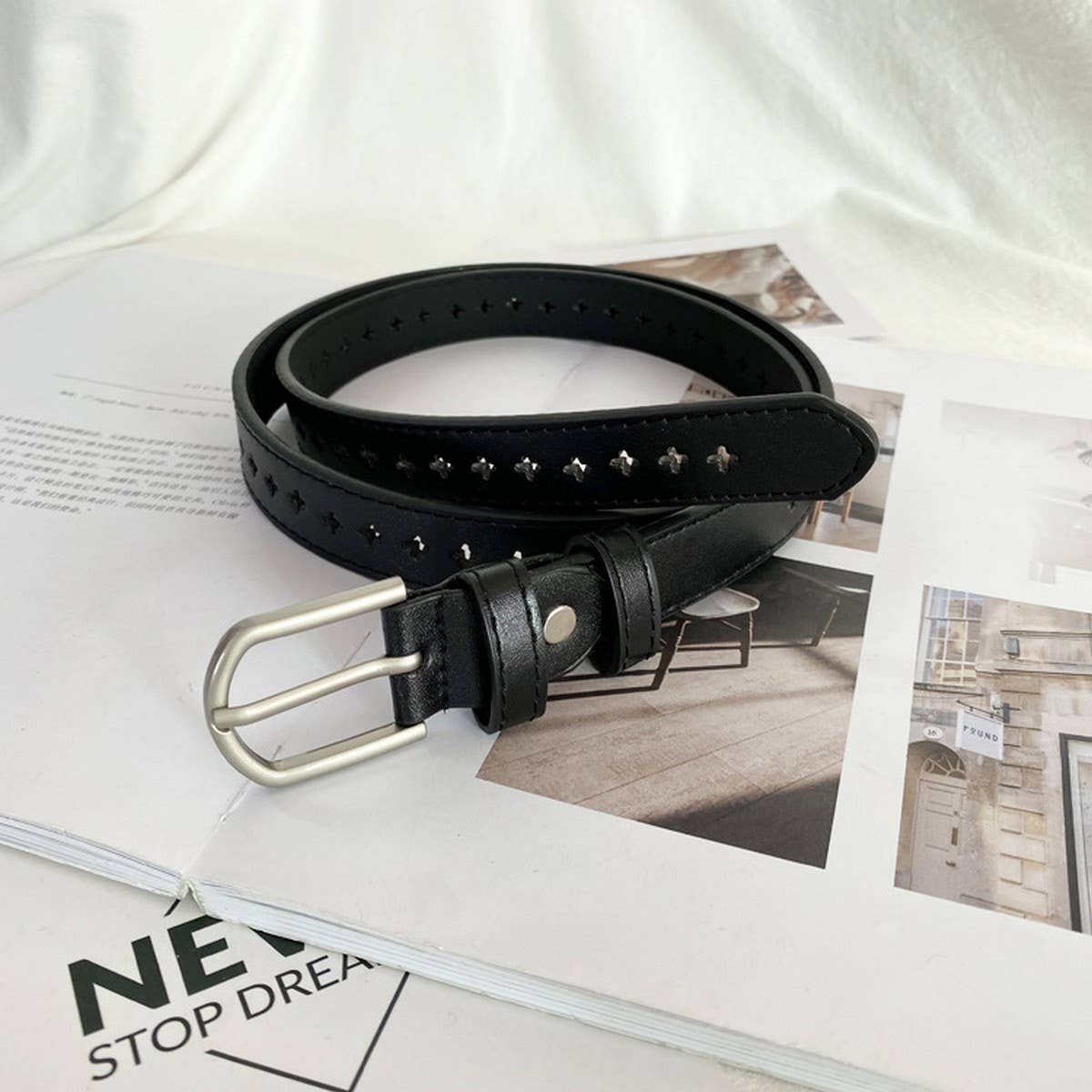 FASHION RETRO HOLLOW SIMPLE WOMEN'S BELT_CWABE0665