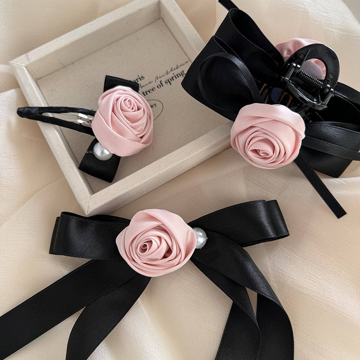 HIGH-END AND ELEGANT ROSE HAIR ACCESSORIES