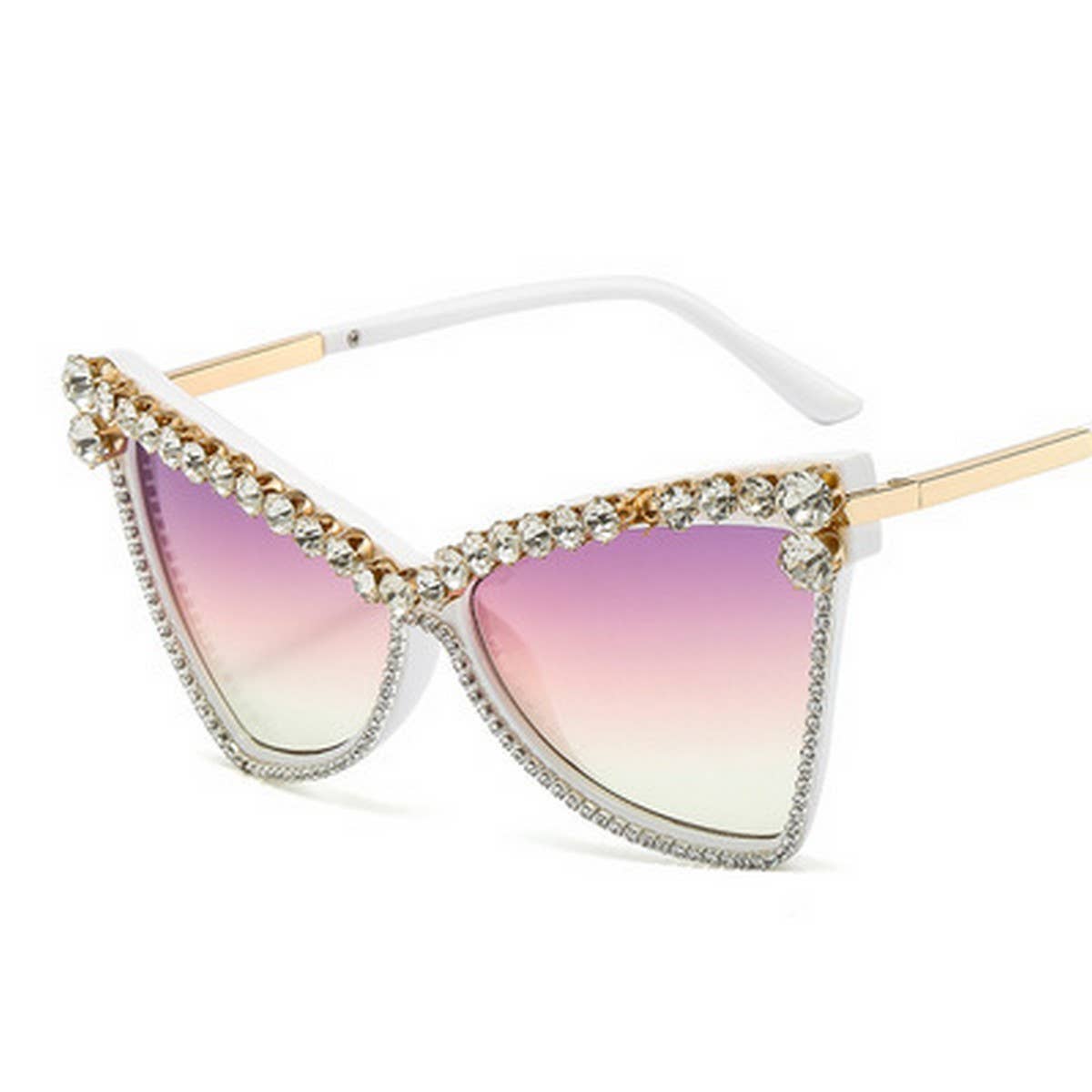 PERSONALIZED T-SHAPED DECORATIVE SUNGLASSES_CWASG0784