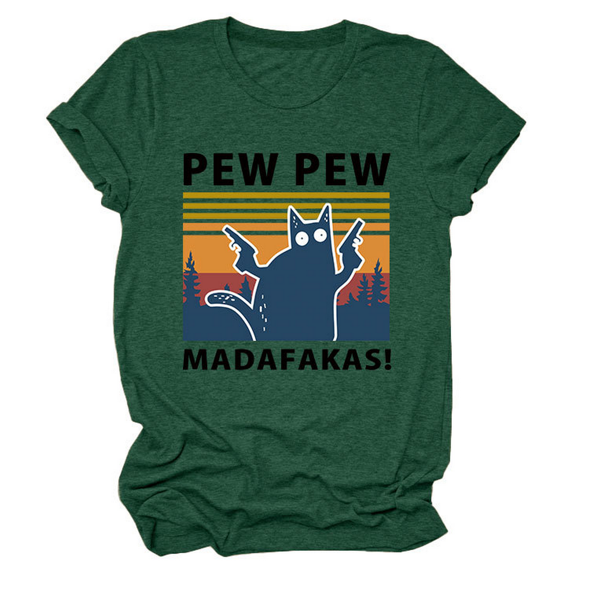 Ladies' Summer Tee, Casual Loose Fit T-Shirt_CWTTS1492