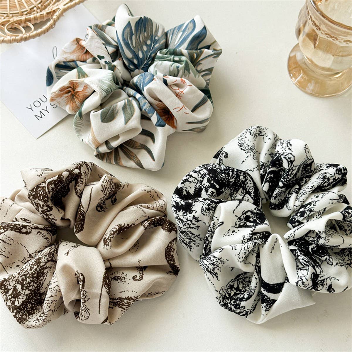 2024 NEW LANDSCAPE PAINTING HAIRBAND HAIR TIE_CWAHA1354