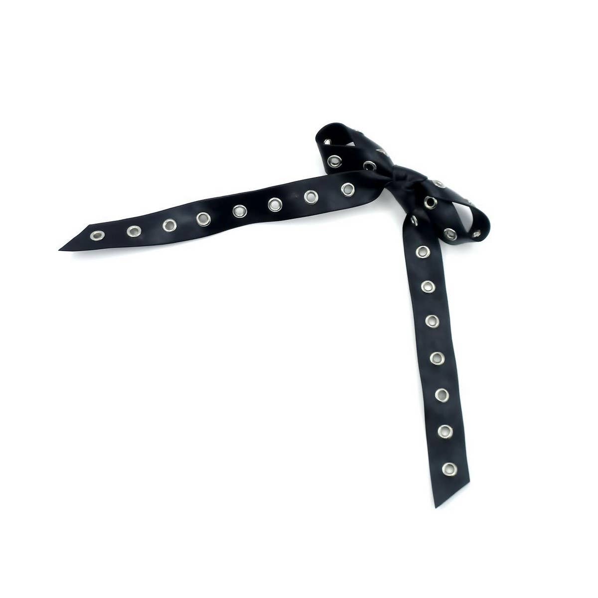 New Elegant AncoraRed Studded Large Bow Clip