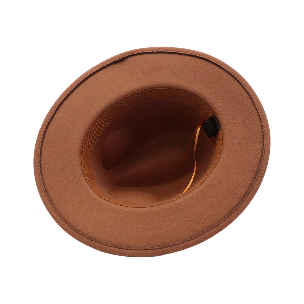 Unisex Vintage Wool FedoraHat British Ethnic Style_CWAH04392