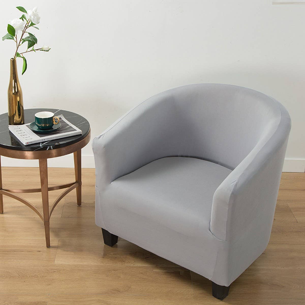 Single Sofa Chair Cover, Small Round Fit_CWMM8319