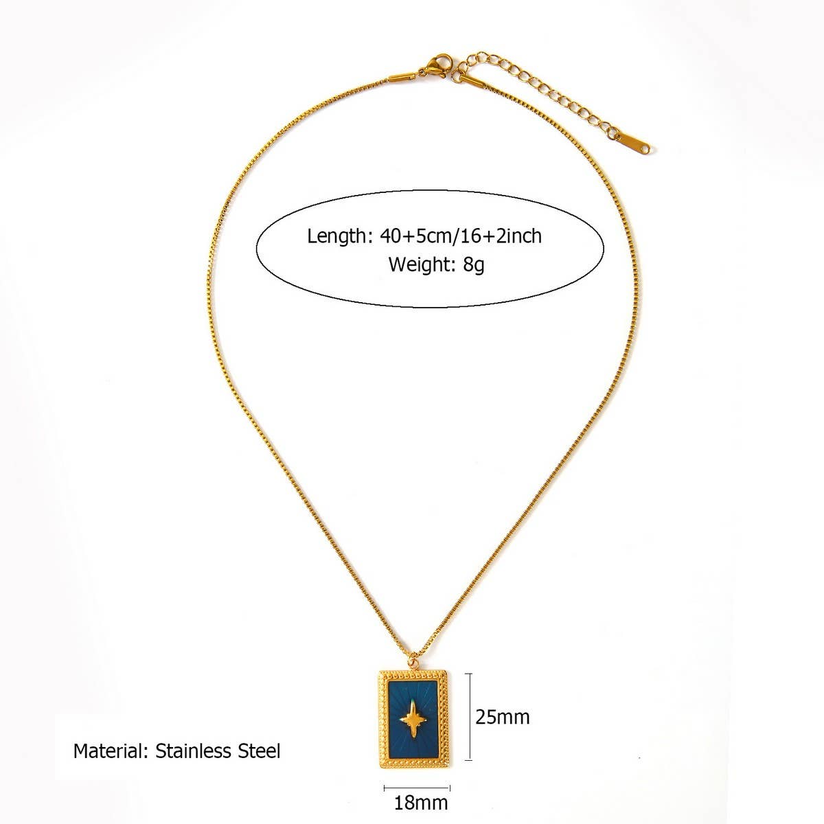 Vintage Style Steel Necklace with Heart Pendant