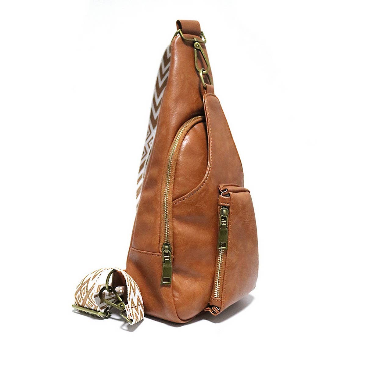 OUTDOOR SPORT TRAVEL RETRO WAIST BAG CROSSBODY BAG_CWAB1402