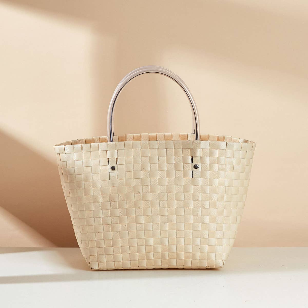 LARGE CAPACITY CAT HANDWOVEN BAG_CWAB1979