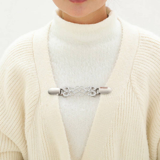 HOT SALE RETRO SHAWL CLIP FOR LADIES WITH DIAMONDS