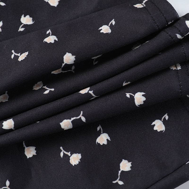 Printed Lace-Up Sheer Strapless Tube Top