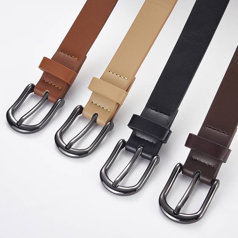 Versatile perforated belt with a sense of design