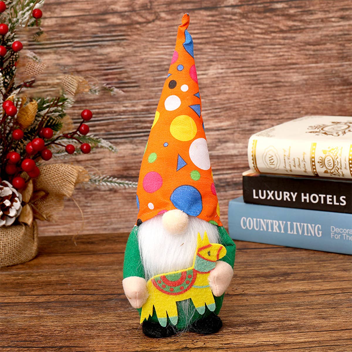 CWMM9485_CARNIVAL DECORATION DWARF FACELESS DOLL ORNAMENTS