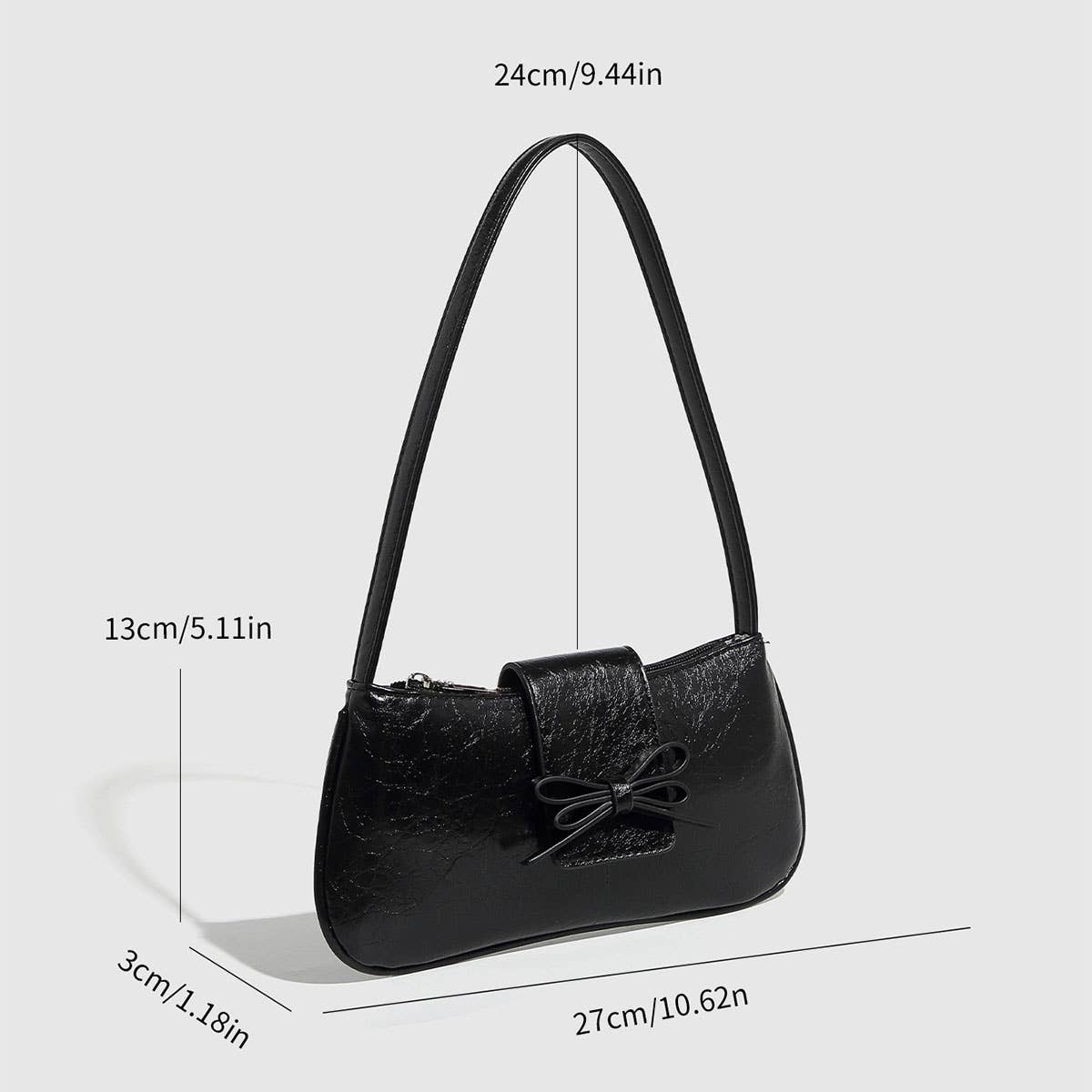 Sweet Bow Magnetic Macaron Shoulder Bag_CWAB5701