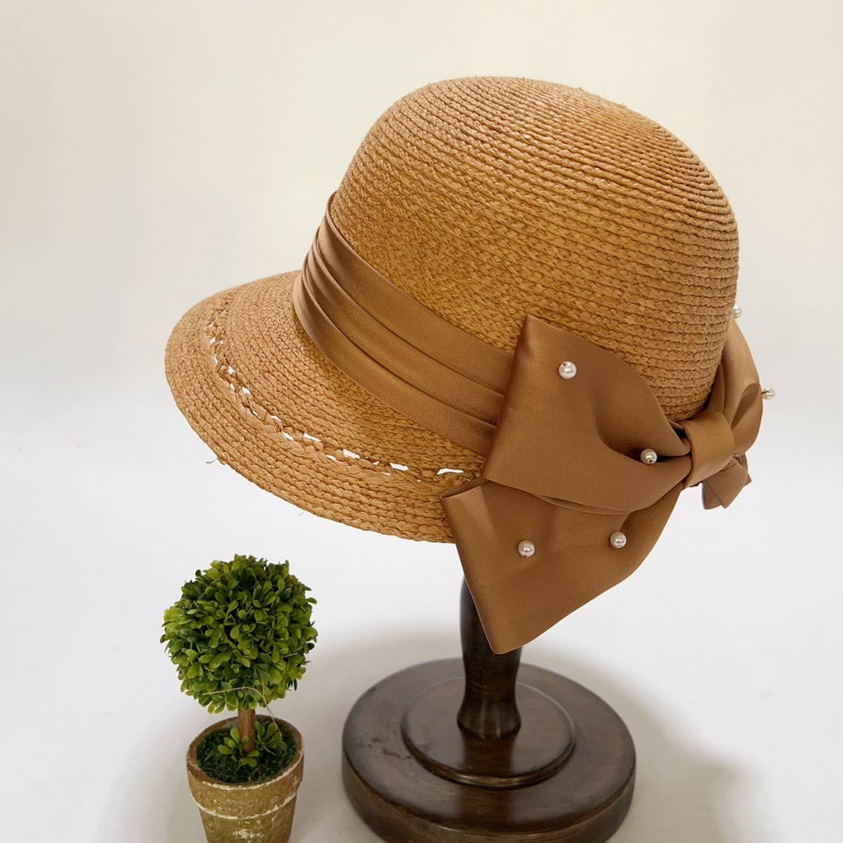 High-end sun-shading fashion straw hat_CWAH3567
