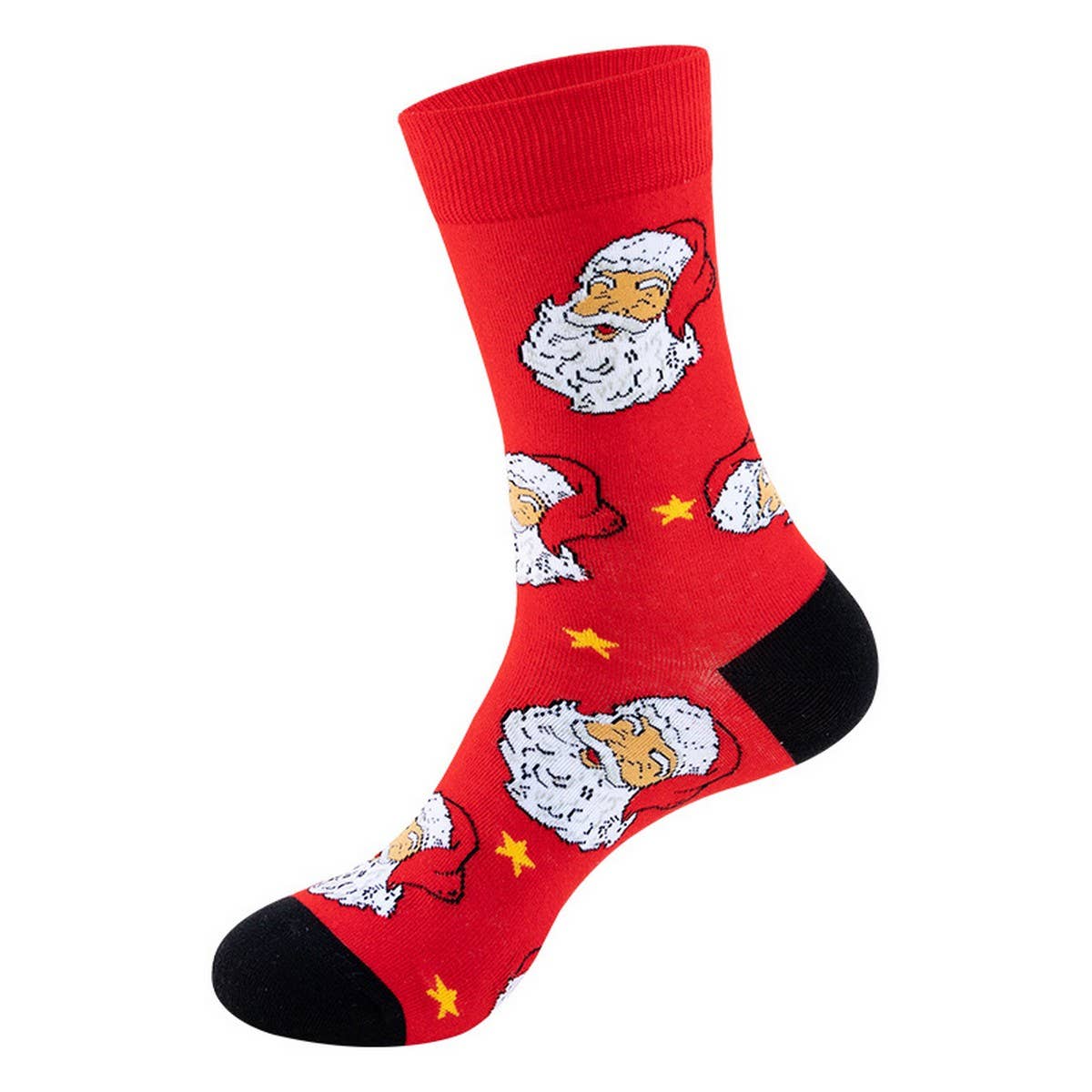 CWMS0826_Christmas Cartoon Snowman Socks
