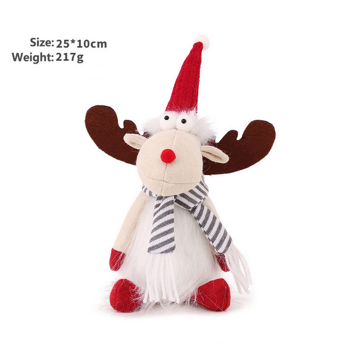 Ins-Style Cute Reindeer Plush Christmas Decor_CWAJE5303