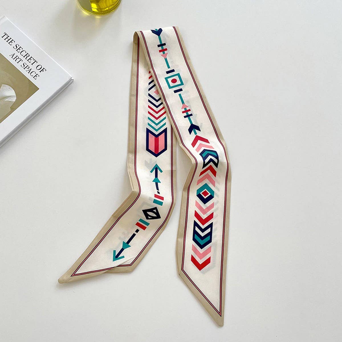 NARROW AND LONG BAG DECORATIVE RIBBONS