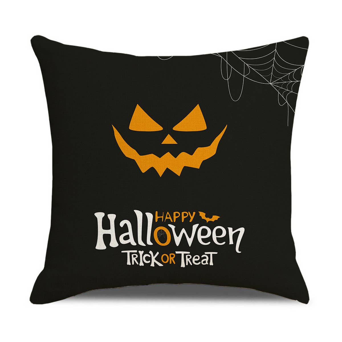 HALLOWEEN GHOST FACE PUMPKIN PILLOWCASE