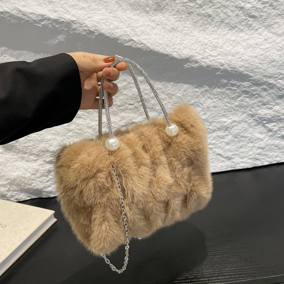 Fluffy Cloud Bag Women Small Handbag Crossbody_CUAB00576