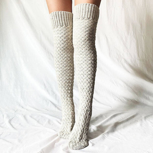 NEW AUTUMN AND WINTER LONG OVER-THE-KNEE SOCKS