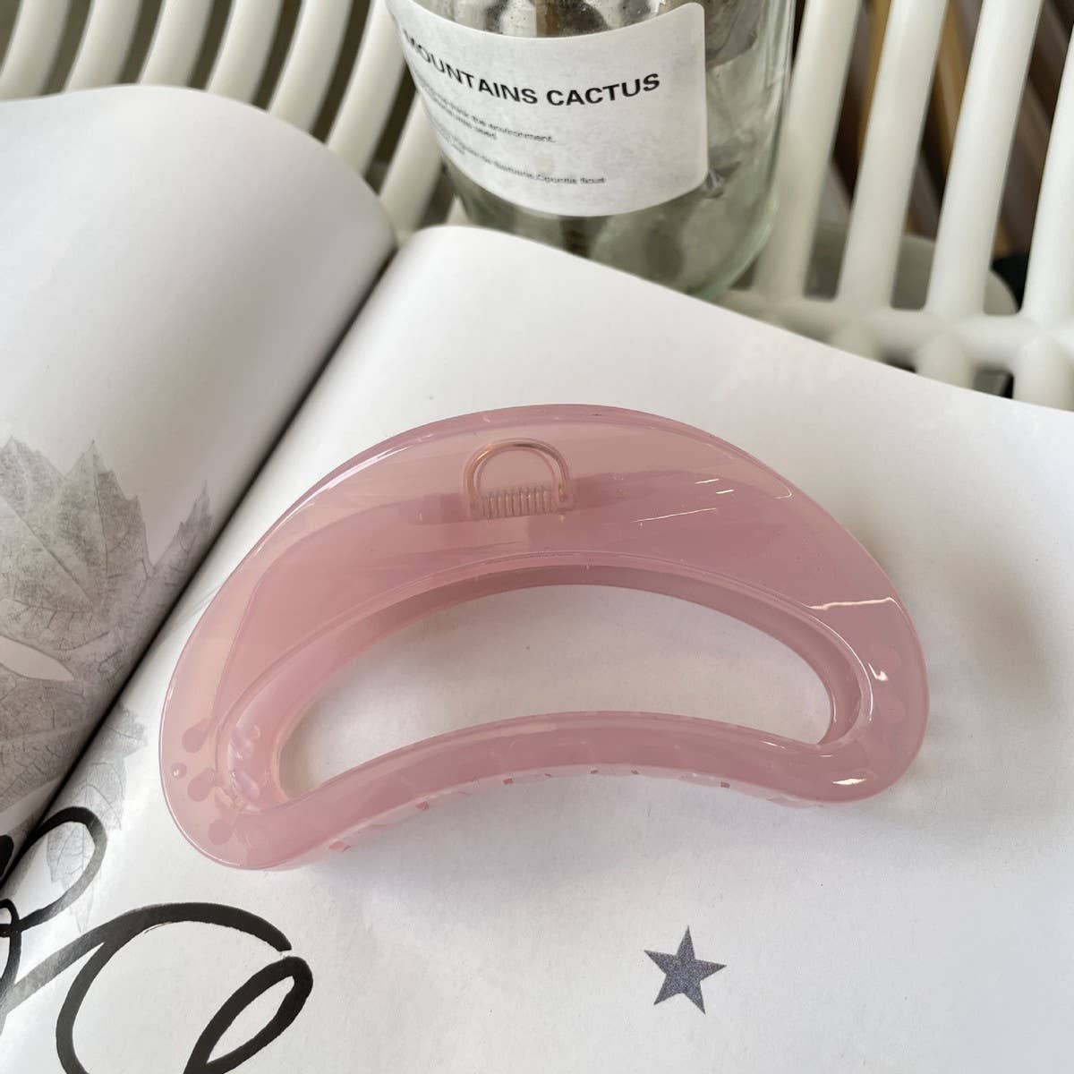 Thick Hair Claw - Elegant INS Style Shark Clip