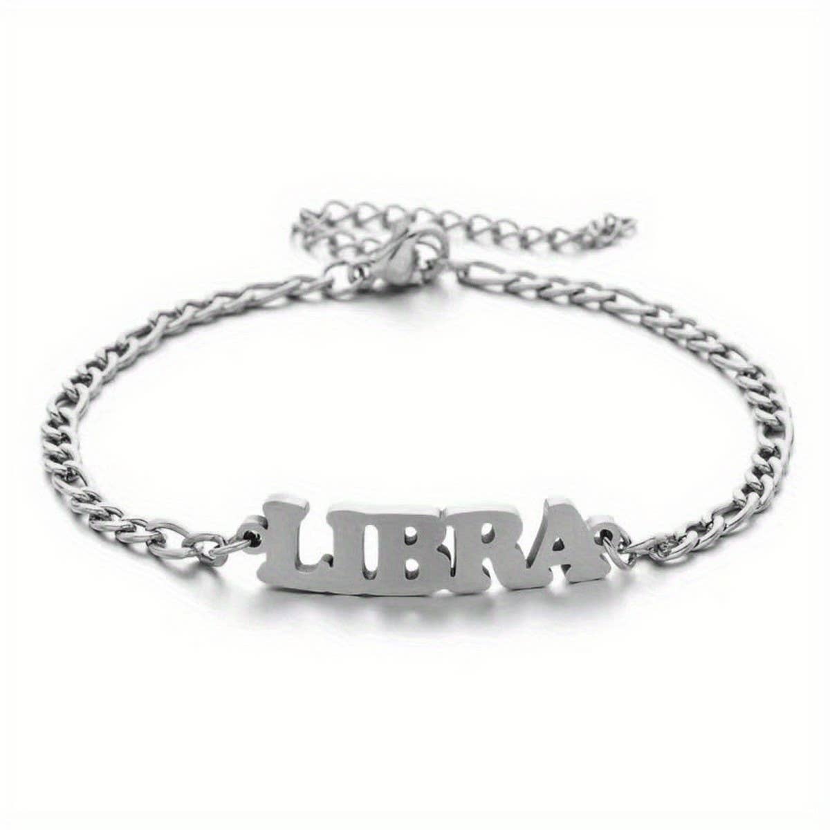 NEW STAINLESS STEEL ZODIAC PENDANT BRACELET_CWMM2716
