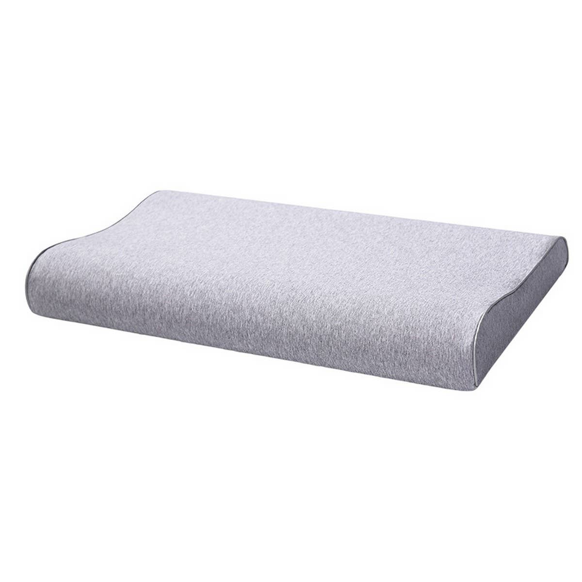 Low Profile Wave Memory Foam Pillow, 3D Design