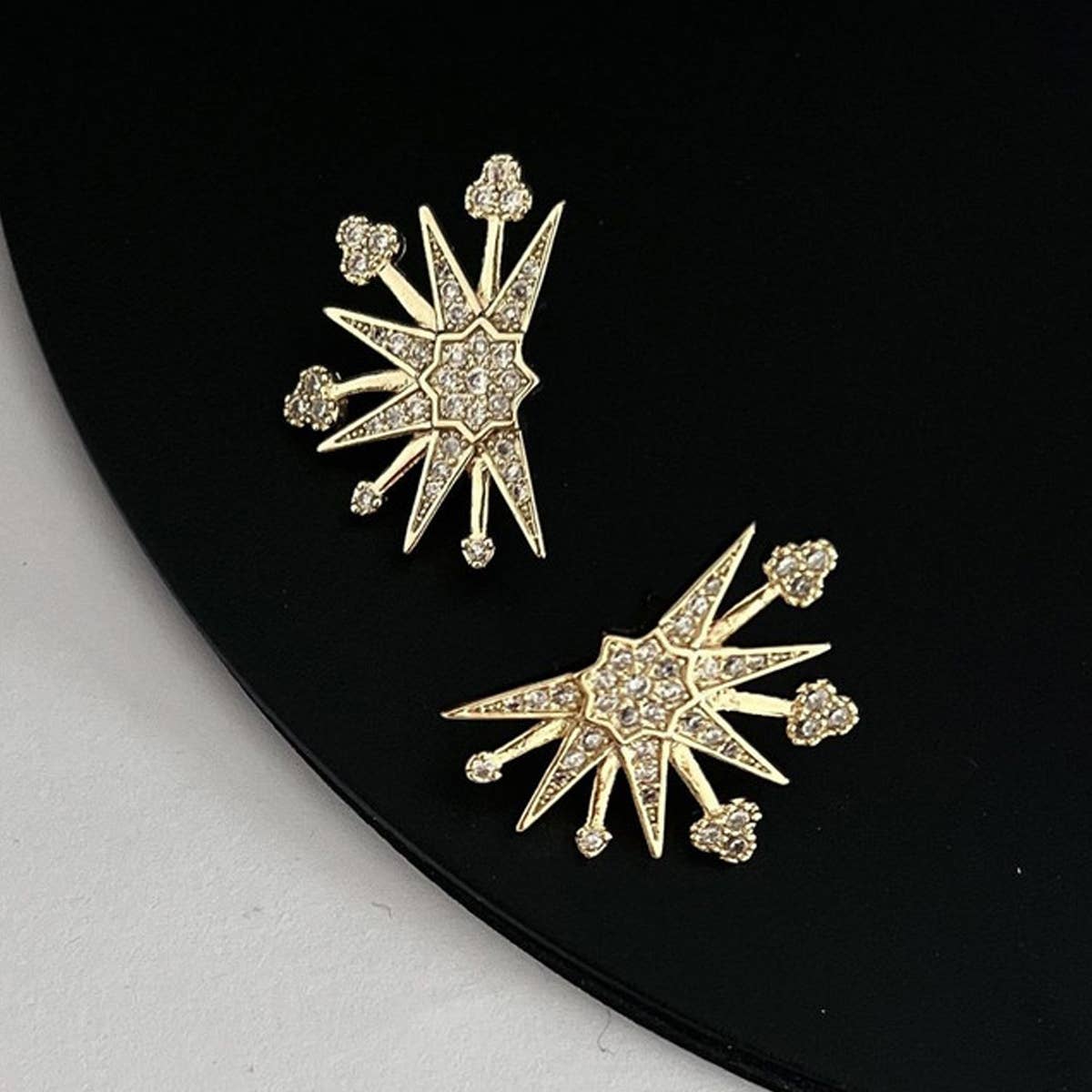 UNIQUE ZIRCON STARLIGHT EARRINGS